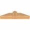 Ekena Millwork Portland Smooth Timber Gable Bracket, Western Red Cedar, 36"W x 9"H x 5 1/2"D x 5 1/2"F, 6/12 Pitch GBW036X09X0606POR00SWR - alternate 3